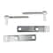 National Hardware National Hardware 1-1/4 in. W X 6-1/4 in. L Zinc Plated Steel Screw Hook/Strap Hinges 2 pk N130-005 - alternate 2
